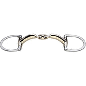 Sprenger Eggbut Snaffle Novocontact Sensogan 16mm Double Jointed