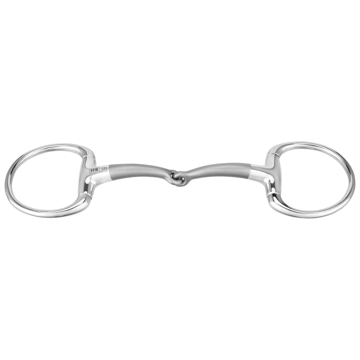 Sprenger Eggbut Snaffle Satinox 14mm RVS Jointed