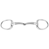 Sprenger Eggbut Snaffle Satinox 14mm RVS Jointed