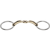 Sprenger Loose Ring Snaffle Novocontact Sensogan 14mm Double Jointed