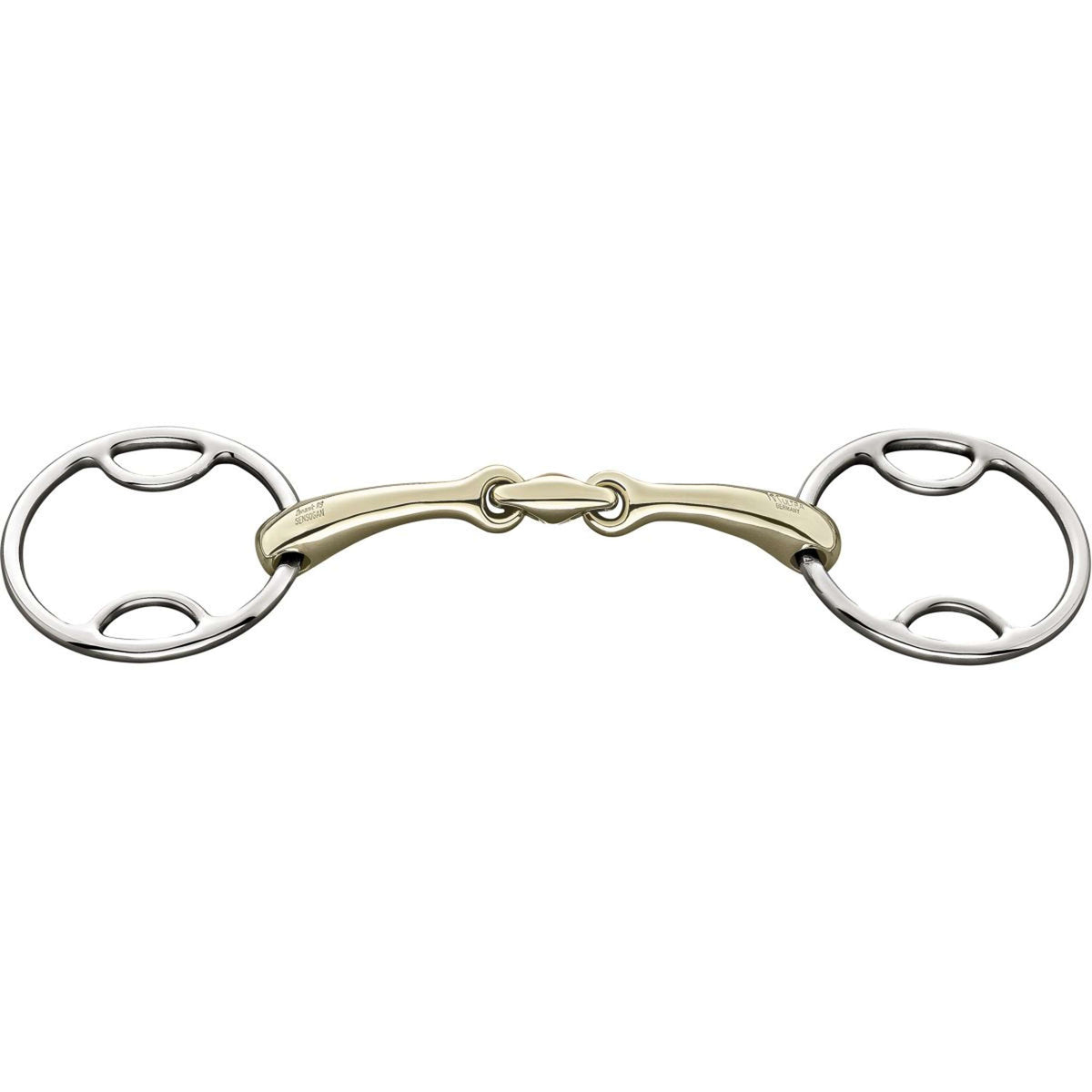 Sprenger Gag Bit Dynamic RS Multi Ring 16mm Double Jointed