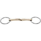 Sprenger Loose Ring Snaffle Novocontact Sensogan 12mm Single Snaffle