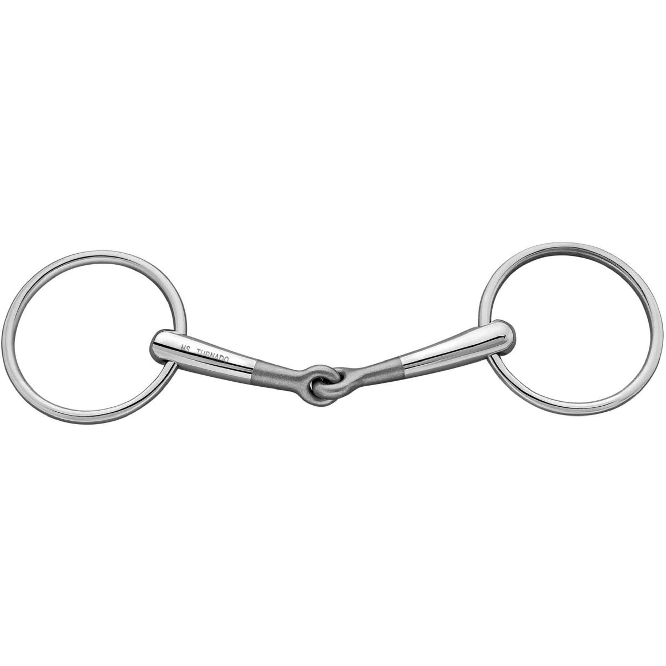 Sprenger Loose Ring Snaffle Turnado Loose Ring Stainless Steel 14mm Single Snaffle