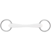 Sprenger Loose Ring Snaffle Nathe Standard 20mm Ring 55mm Straight Mouth White