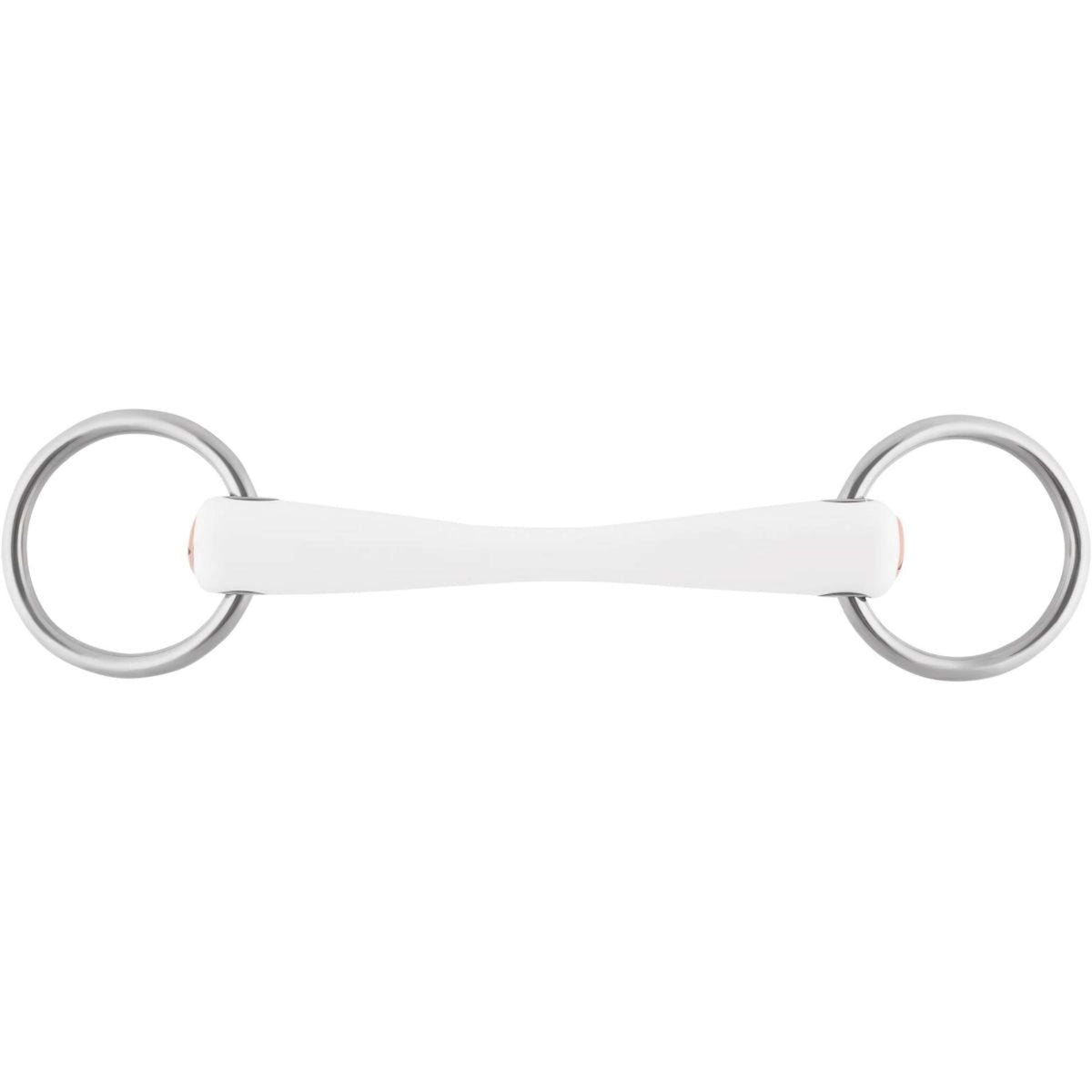 Sprenger Loose Ring Snaffle Nathe Standard 20mm Ring 55mm Straight Mouth White