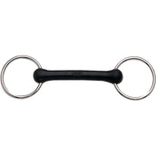 Sprenger Loose Ring Snaffle Rubber Mullen Mouth Flexible 20mm Straight Mouth