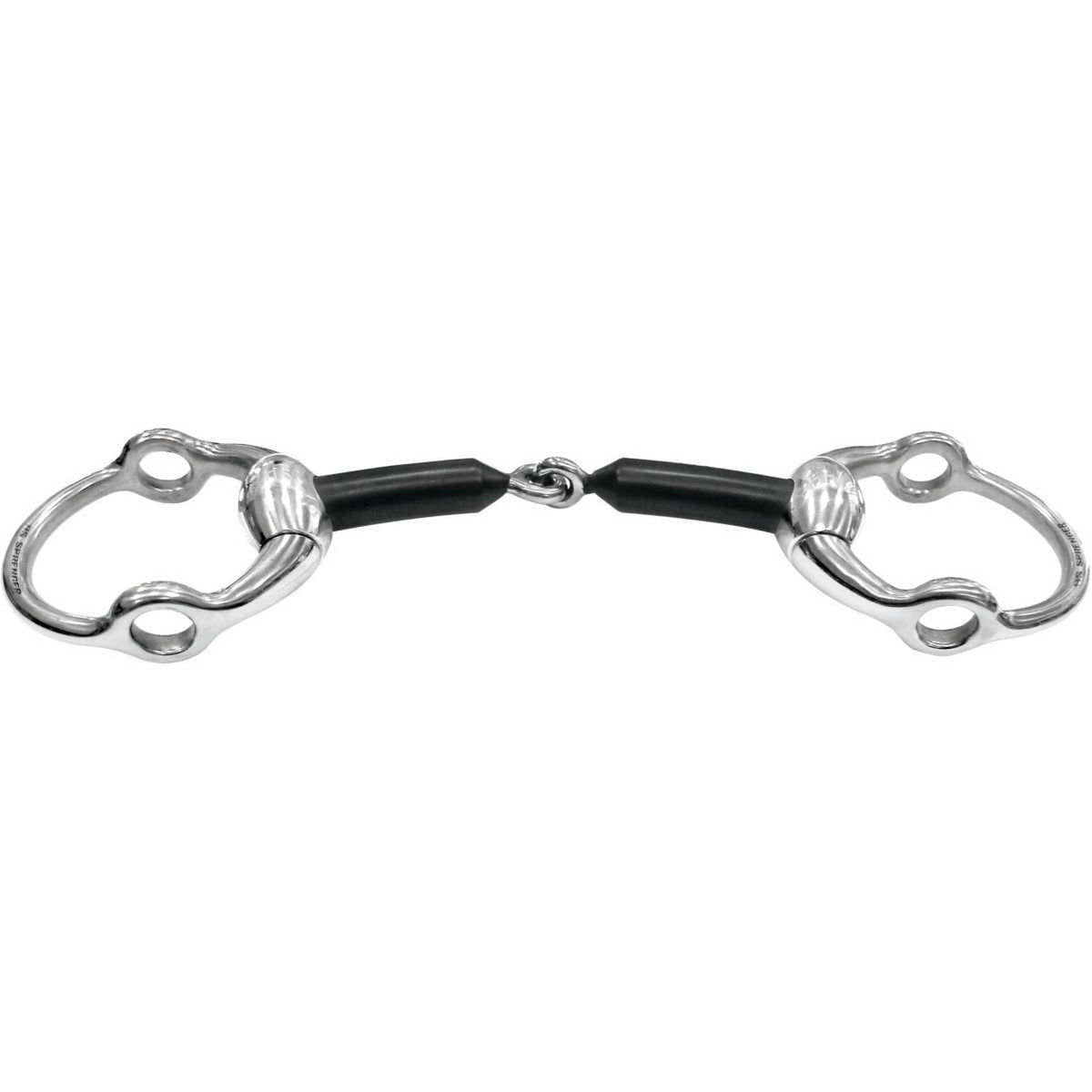 Sprenger Gag Bit Hard Carbon Stainless Steel 16mm Single Snaffle