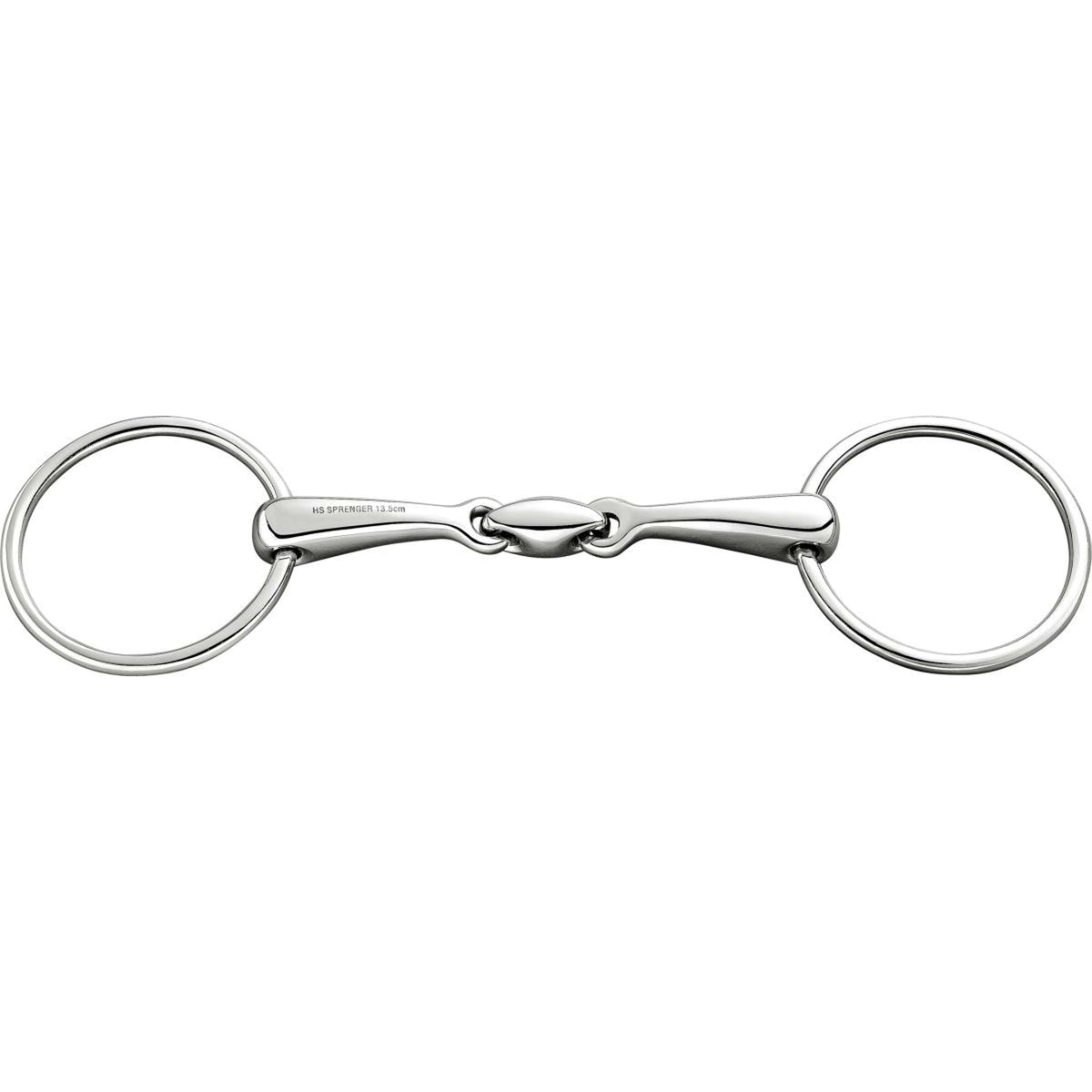 Sprenger Loose Ring Snaffle Stainless Steel 16mm Double Jointed