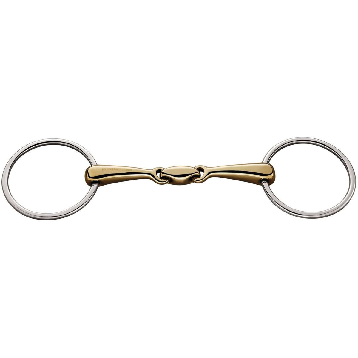 Sprenger Loose Ring Snaffle CU Plus 18mm Double Jointed