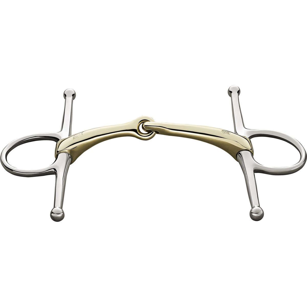 Sprenger Full Cheek Snaffle Dynamic RS Sensogan 16mm Single Snaffle