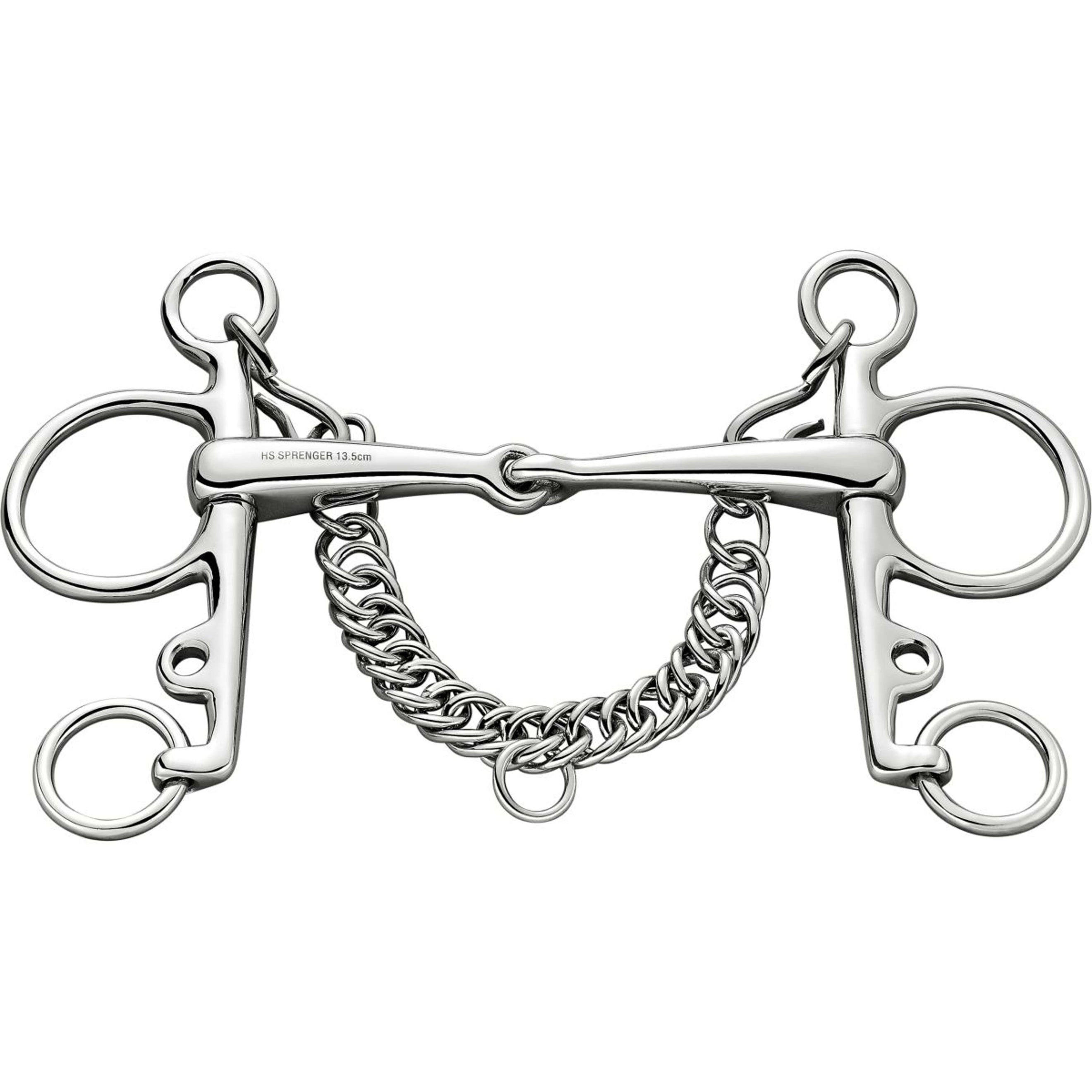 Sprenger Pelham Stainless Steel 16mm Single Snaffle