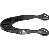 Sprenger Spurs Fairrider Half Round Black/Black