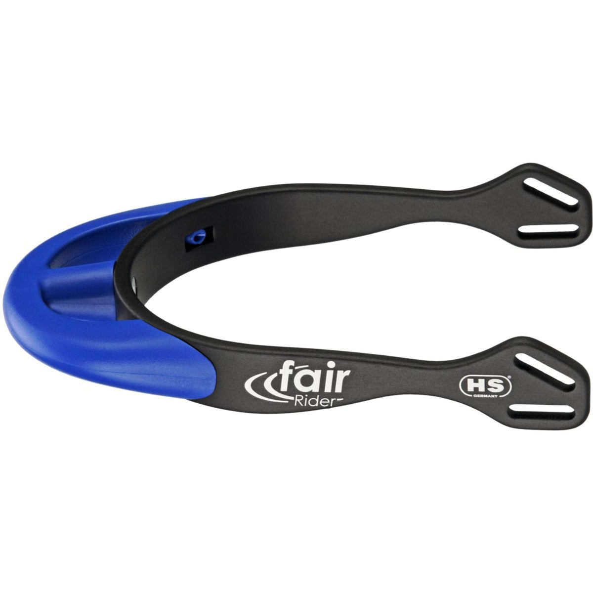 Sprenger Spurs Fairrider Half Round Black/Blue