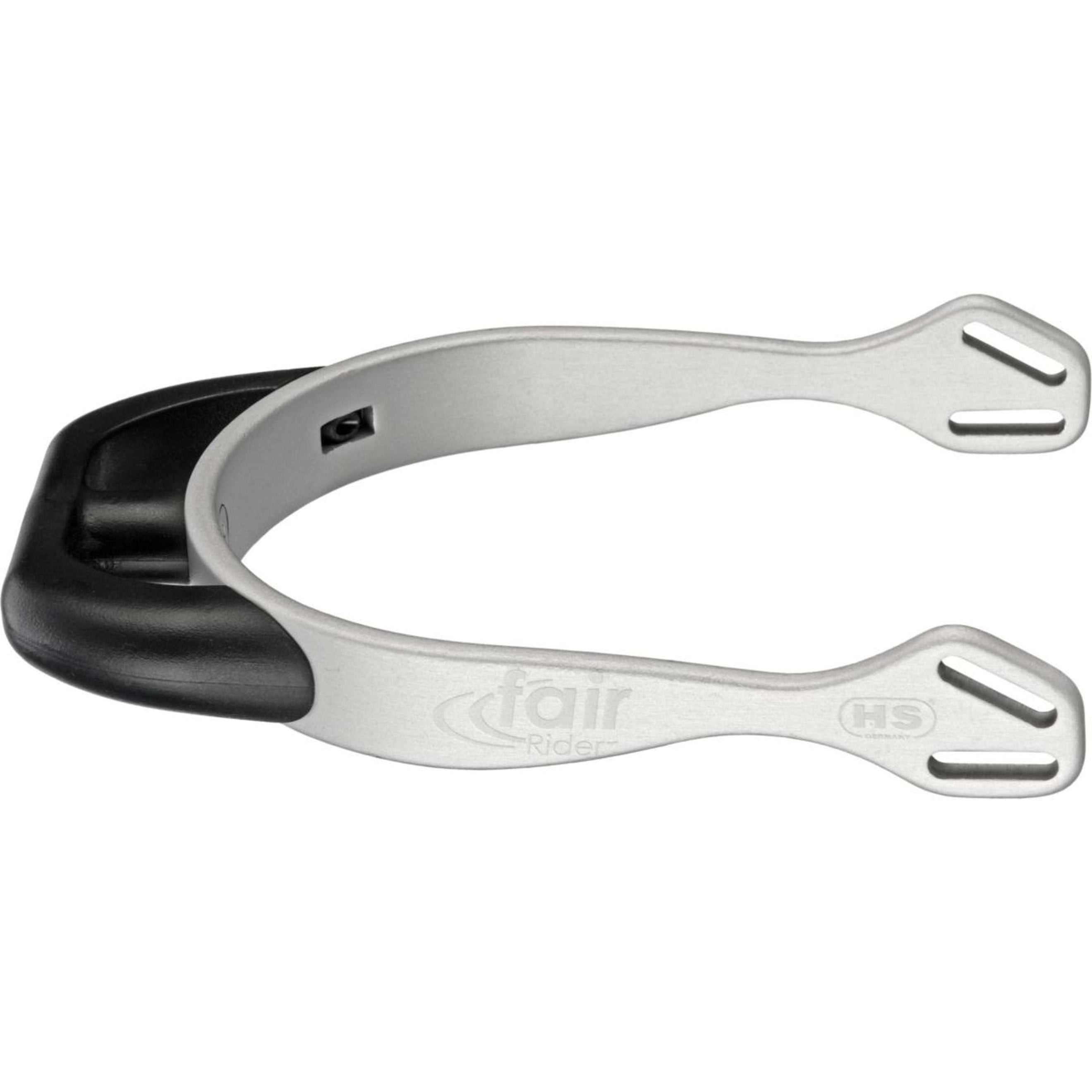 Sprenger Spurs Fairrider Half Flat Silver/Black