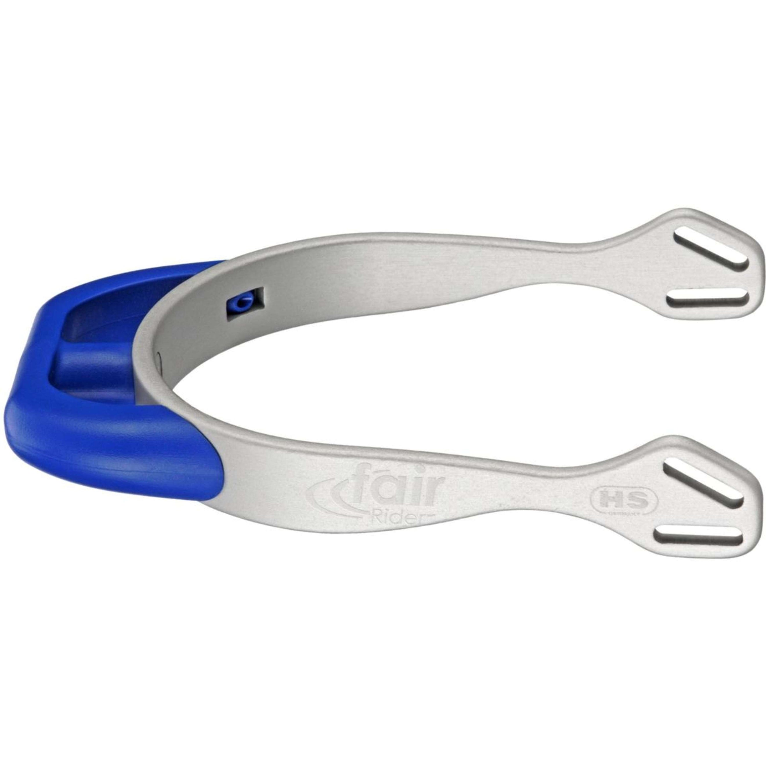 Sprenger Spurs Fairrider Half Flat Silver/Blue