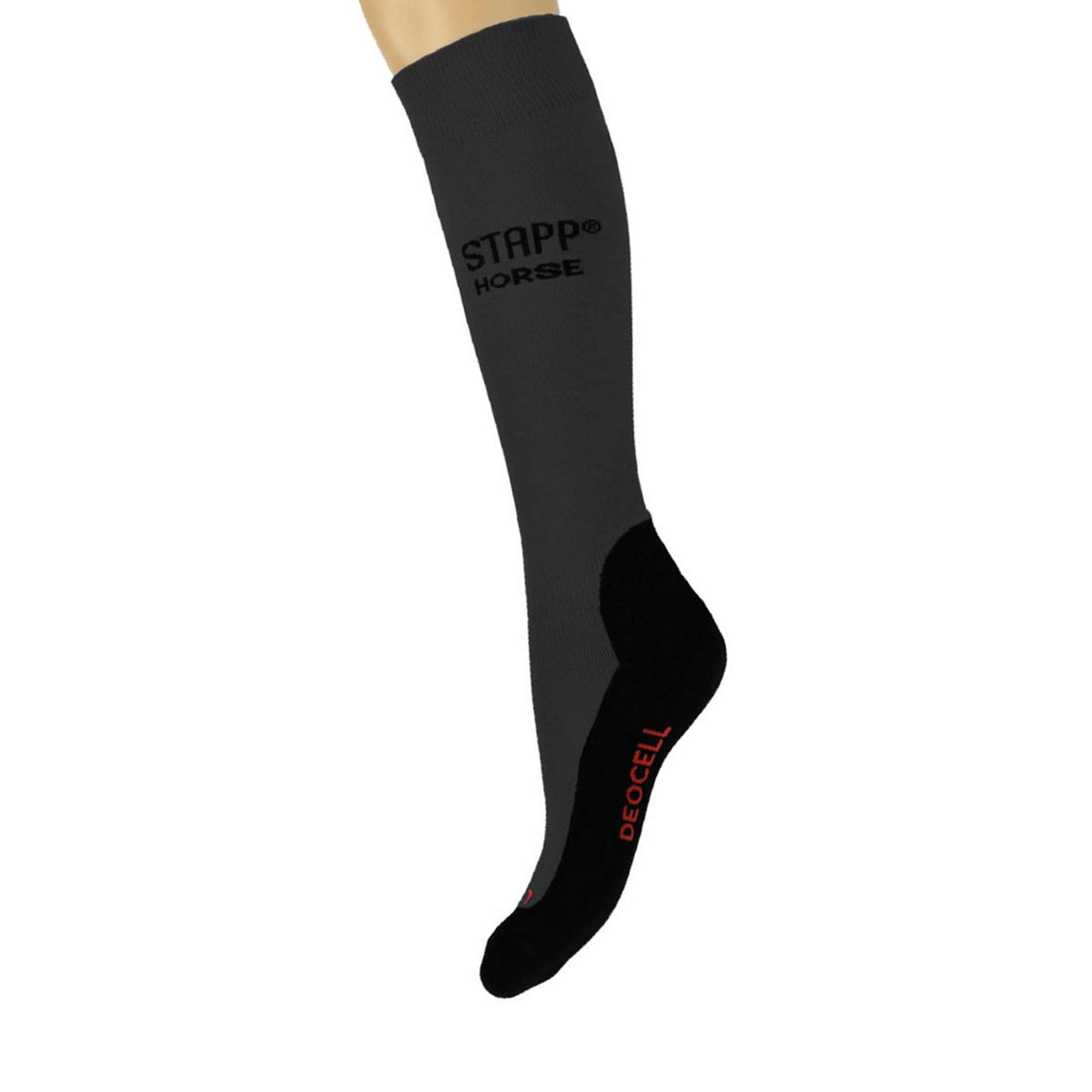 Stapp Horse Riding Socks Uni Deocell Anthracite