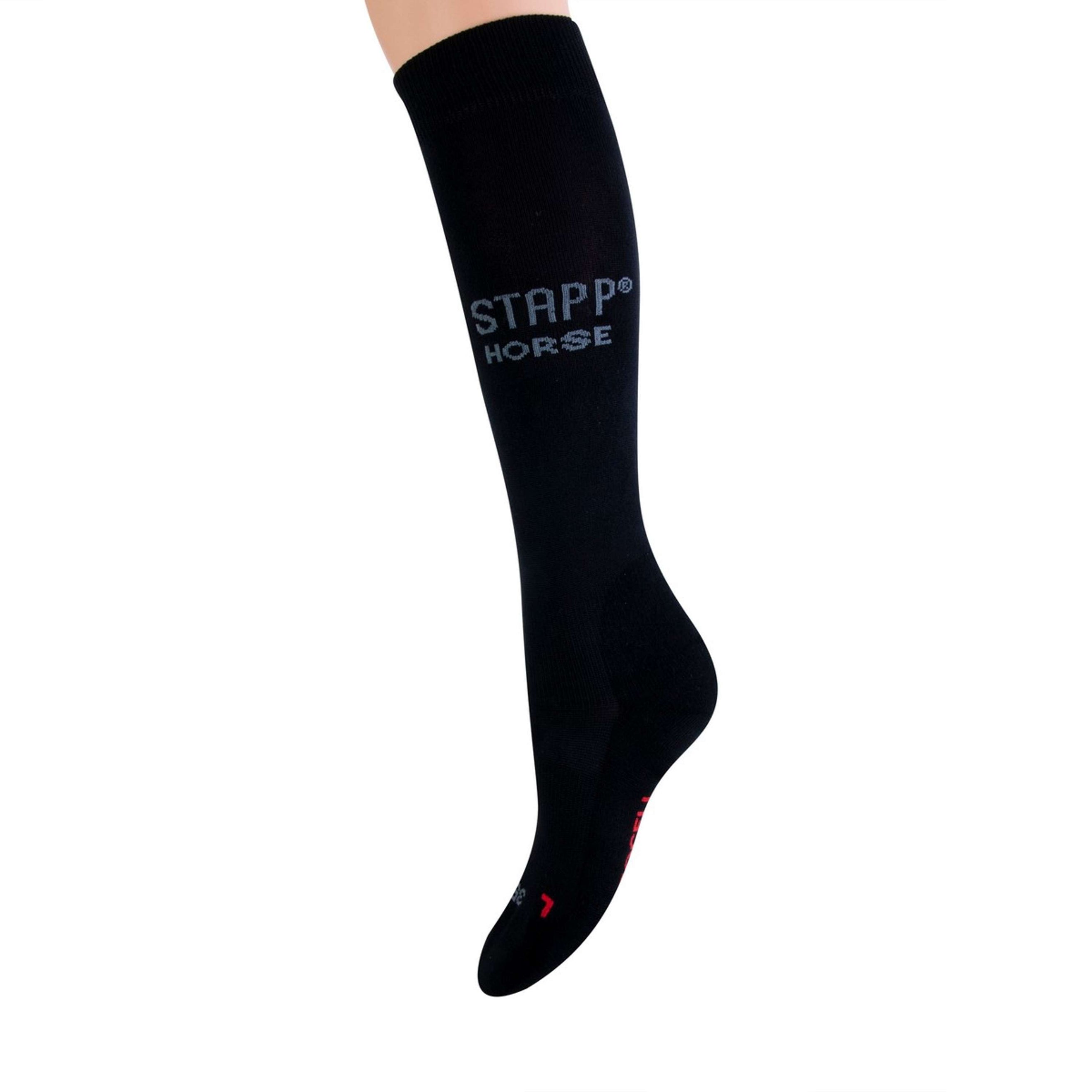 Stapp Horse Riding Socks Uni Deocell Black