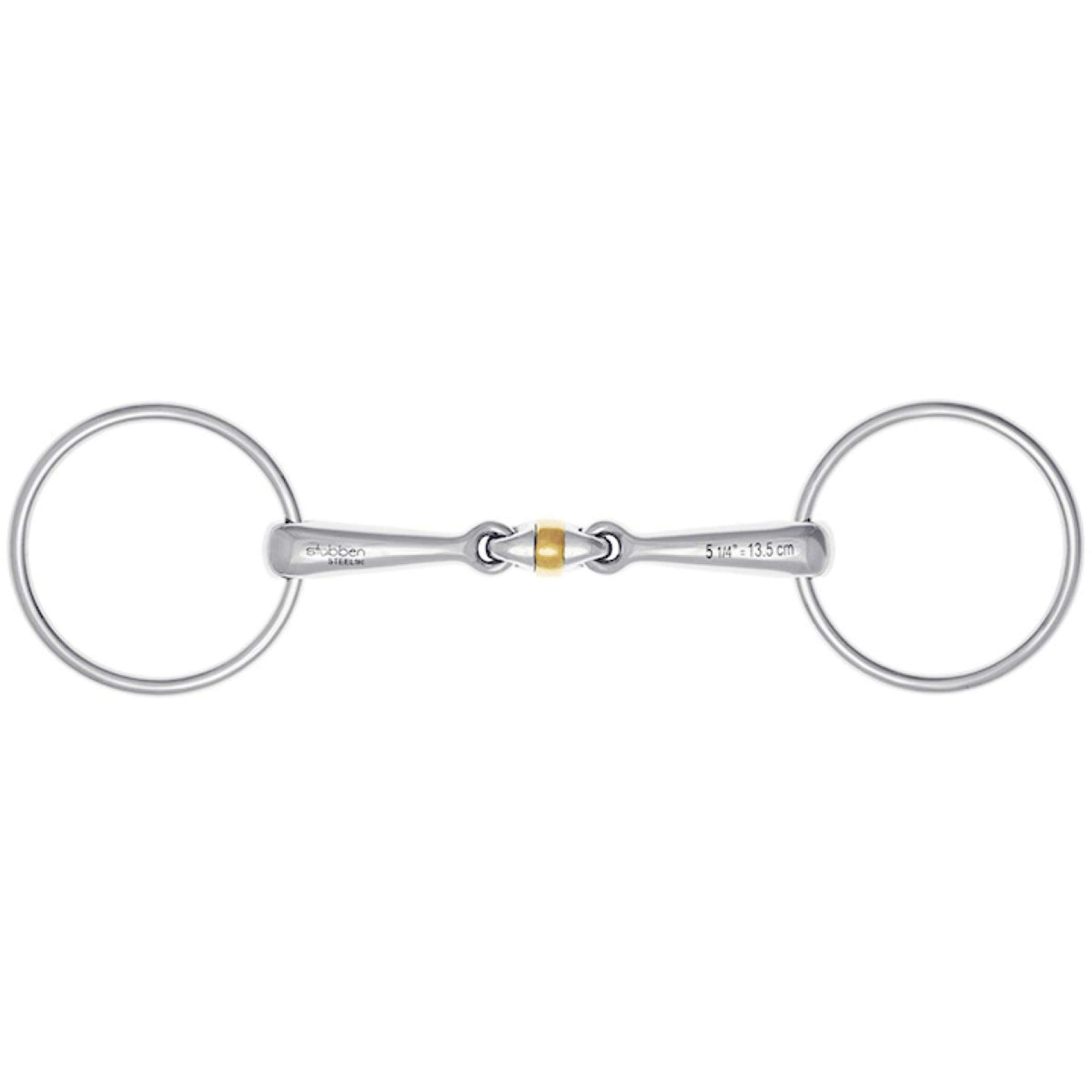 Stübben Loose Ring Snaffle Easy Control Soft-Roll