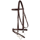 Stübben Bridle Leitrim Slide & Lock Combined Noseband Ebony/Ebony