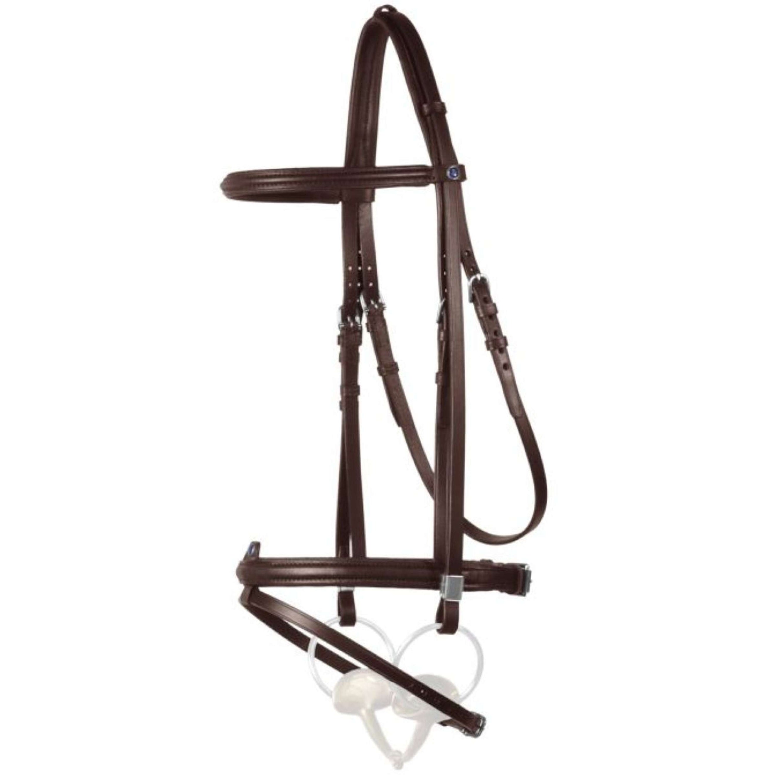 Stübben Bridle Leitrim Slide & Lock Combined Noseband Ebony/Ebony