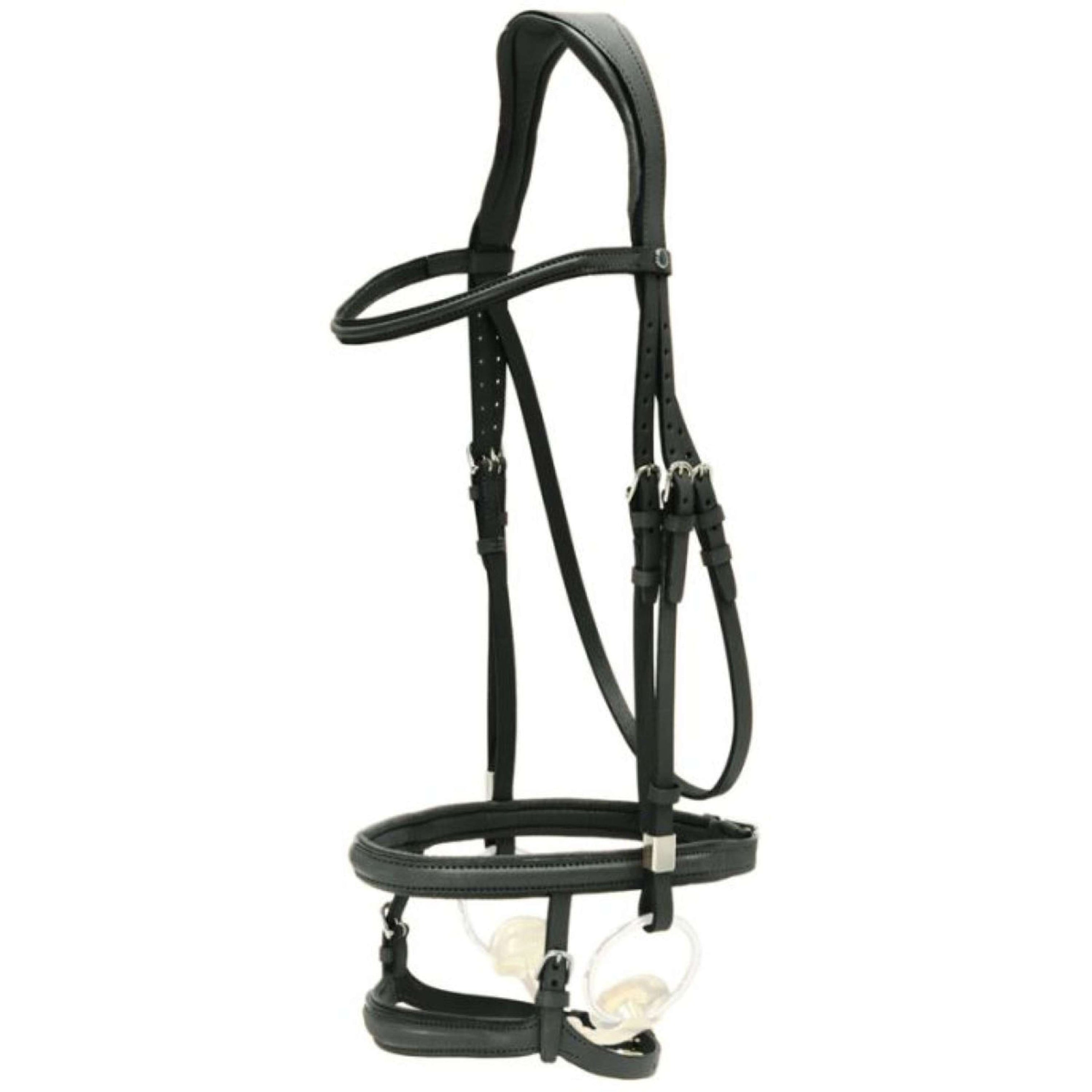 Stübben Bridle 2700 Pro-Jump Slide & Lock Double Noseband Black/Black