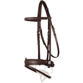 Stübben Bridle Leitrim Slide & Lock Dressage Noseband Ebony/Ebony