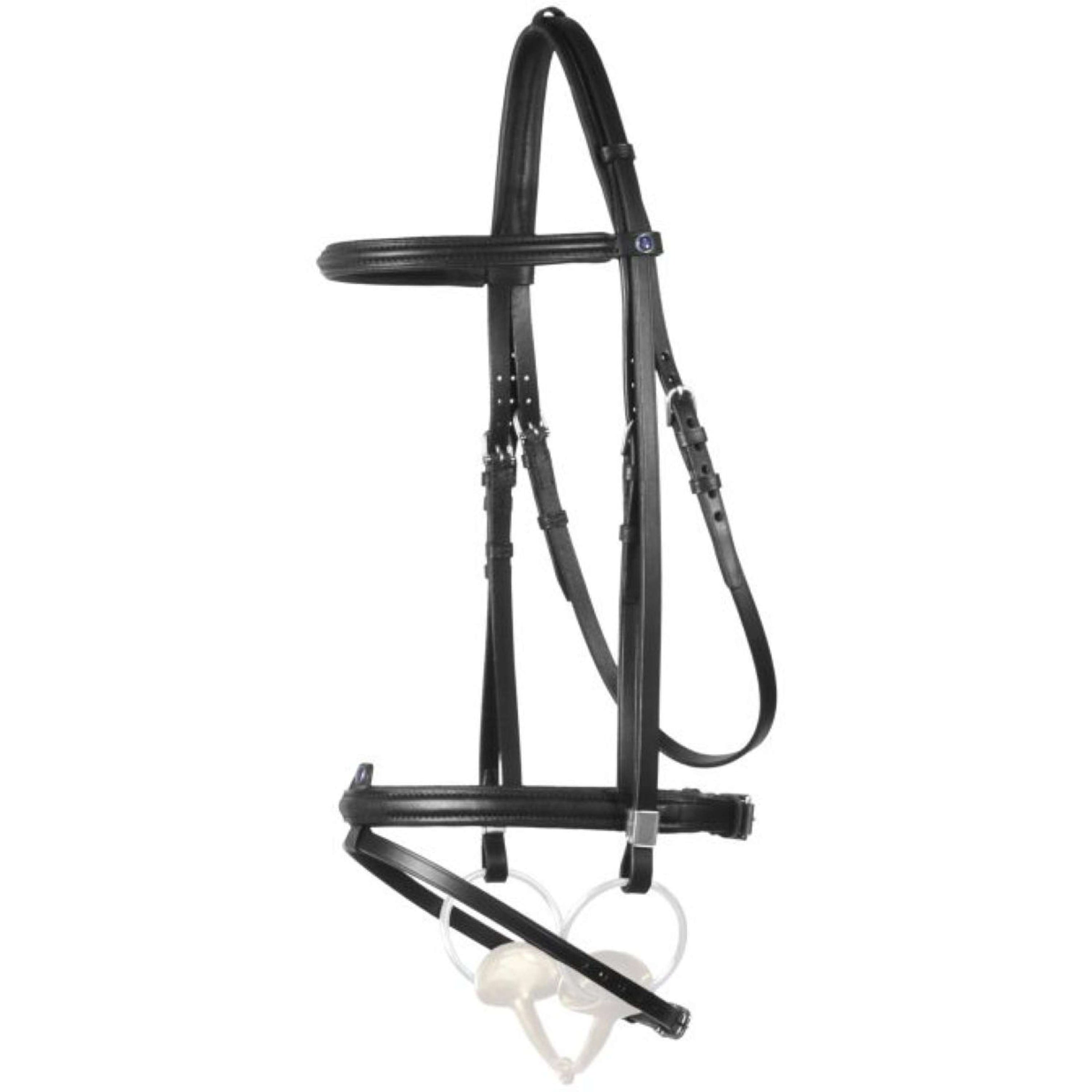 Stübben Bridle Leitrim Slide & Lock Combined Noseband Black/Black