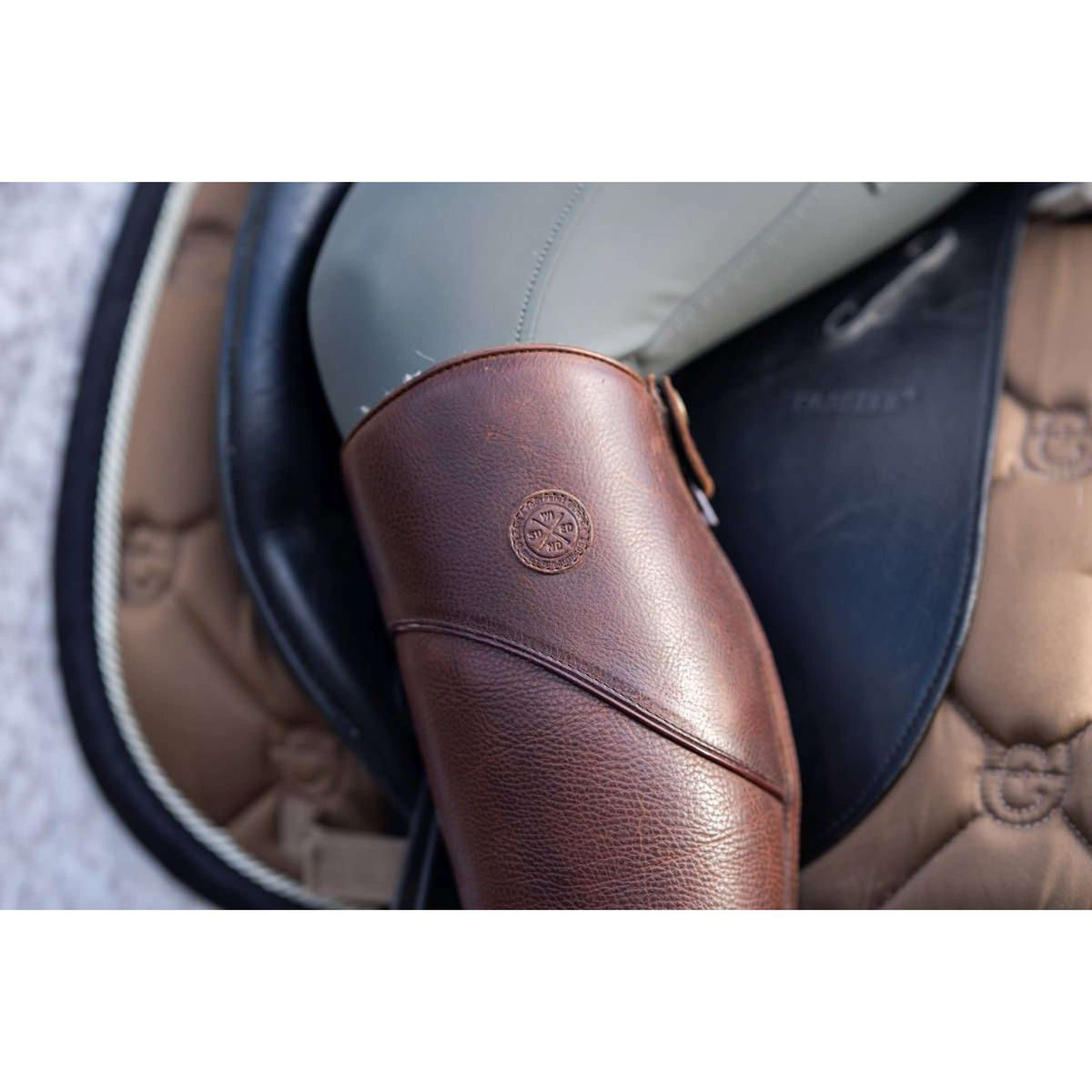 Suedwind Riding Boots Amaron Tall Wool Wide/Regular Waterproof Chocolate