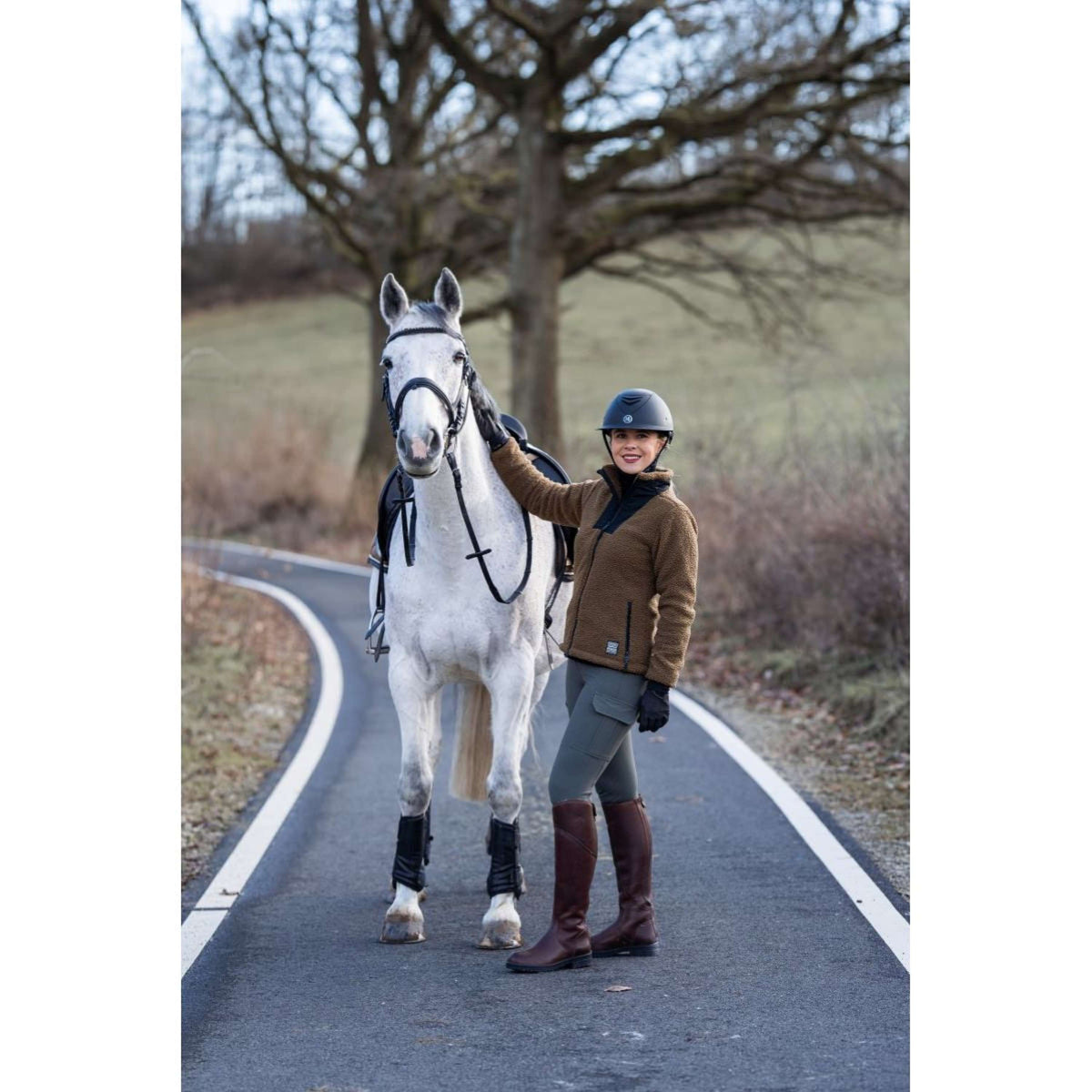 Suedwind RIding Boots Amaron Tall Wool Regular Waterproof Chocolate