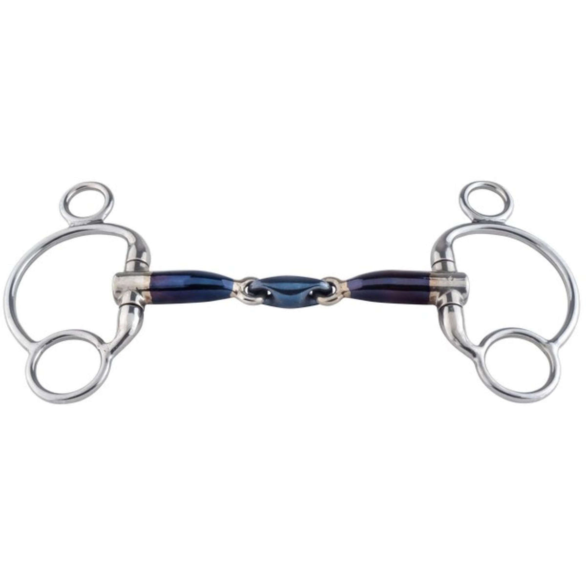 Trust Eggbut Snaffle Sweet Iron 2.5 Double Jointed 16mm