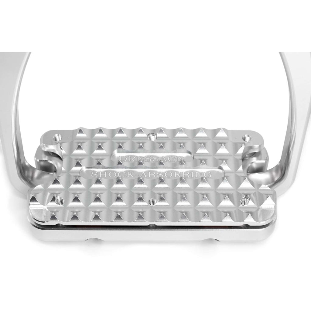 Tech Stirrups Stirrups Capri Plus Dressage Silver