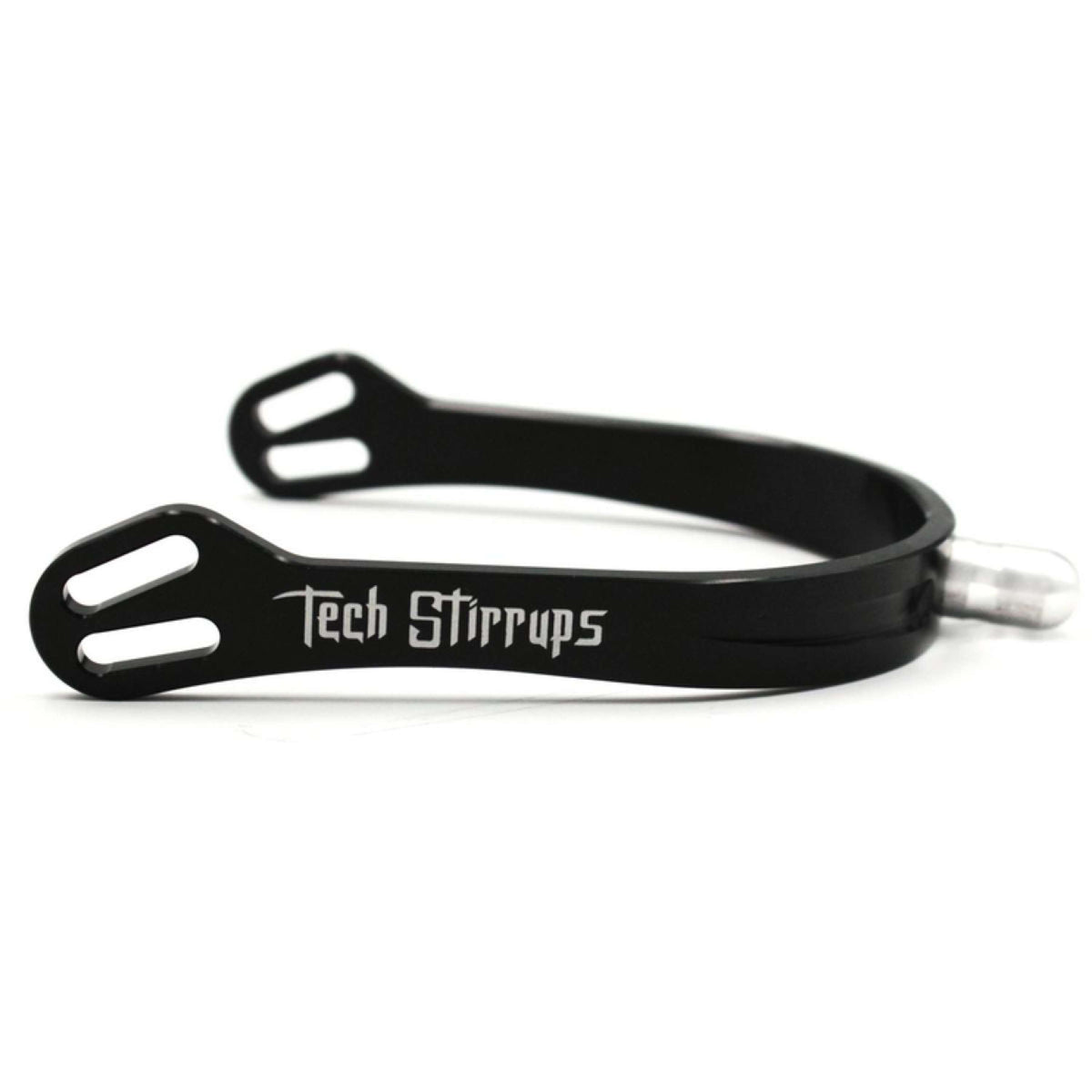 Tech Stirrups Ball-end spurs Florence Black