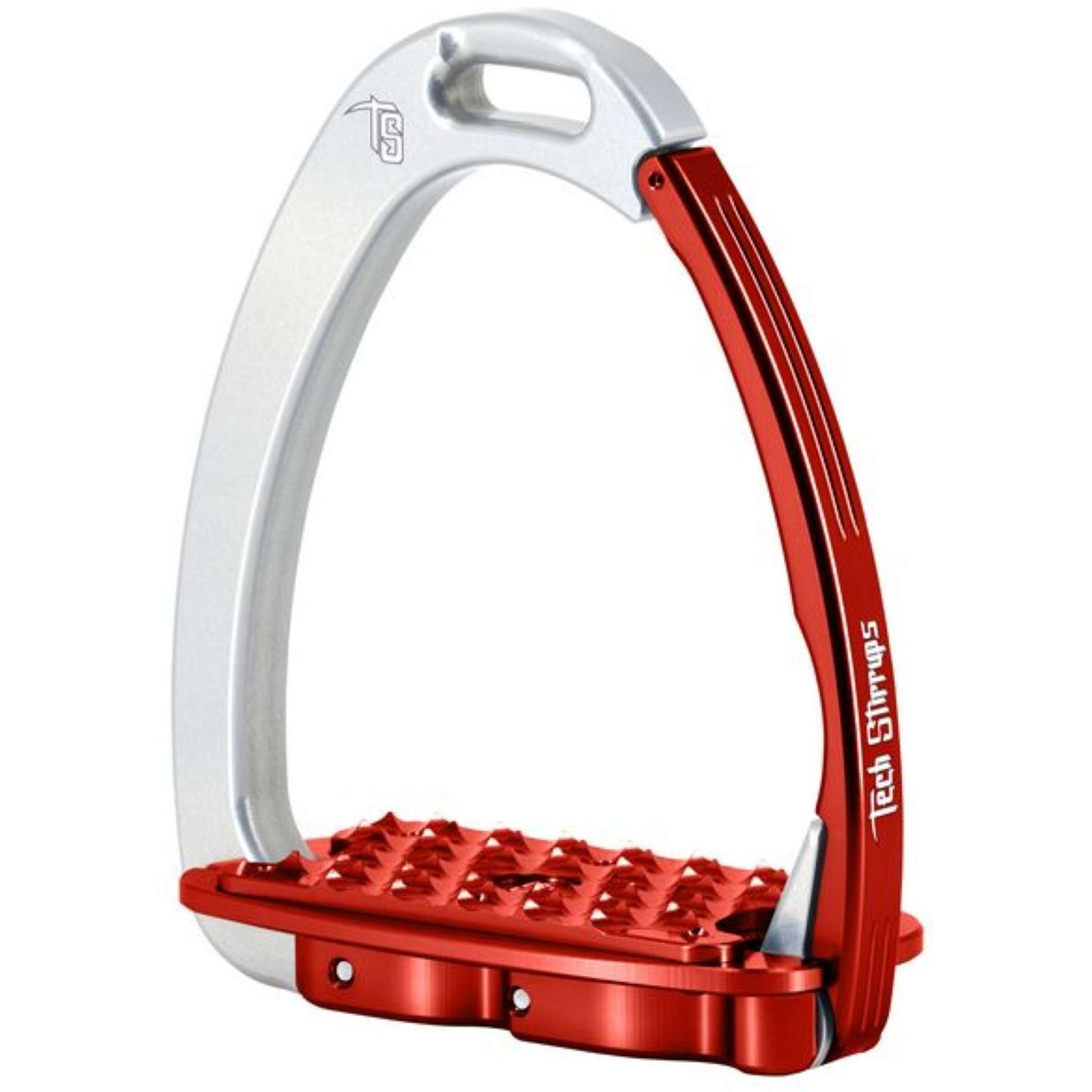 Tech Stirrups Stirrups Venice EVO Silver/Red