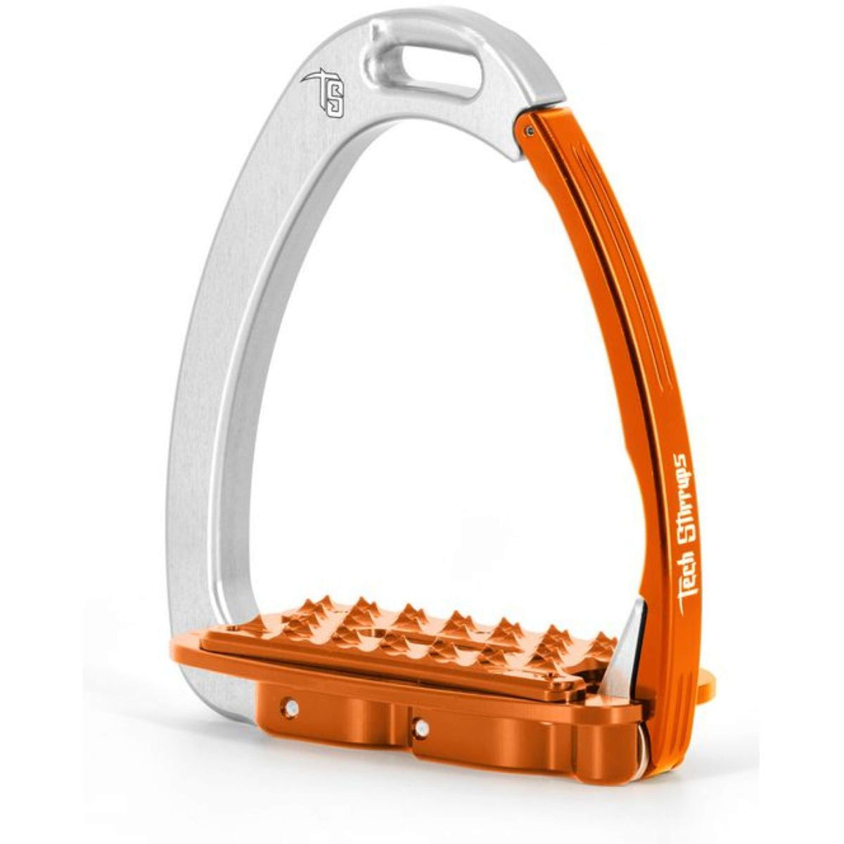 Tech Stirrups Stirrups Venice Sloped EVO Silver/Orange