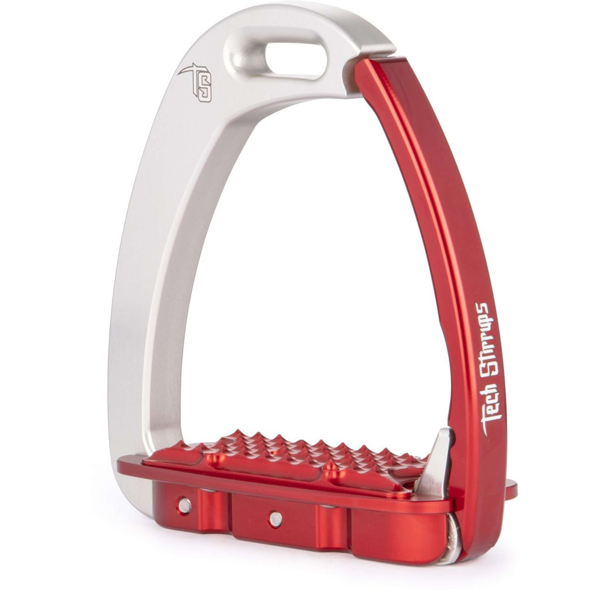 Tech Stirrups Stirrups Venice Children Silver/Red