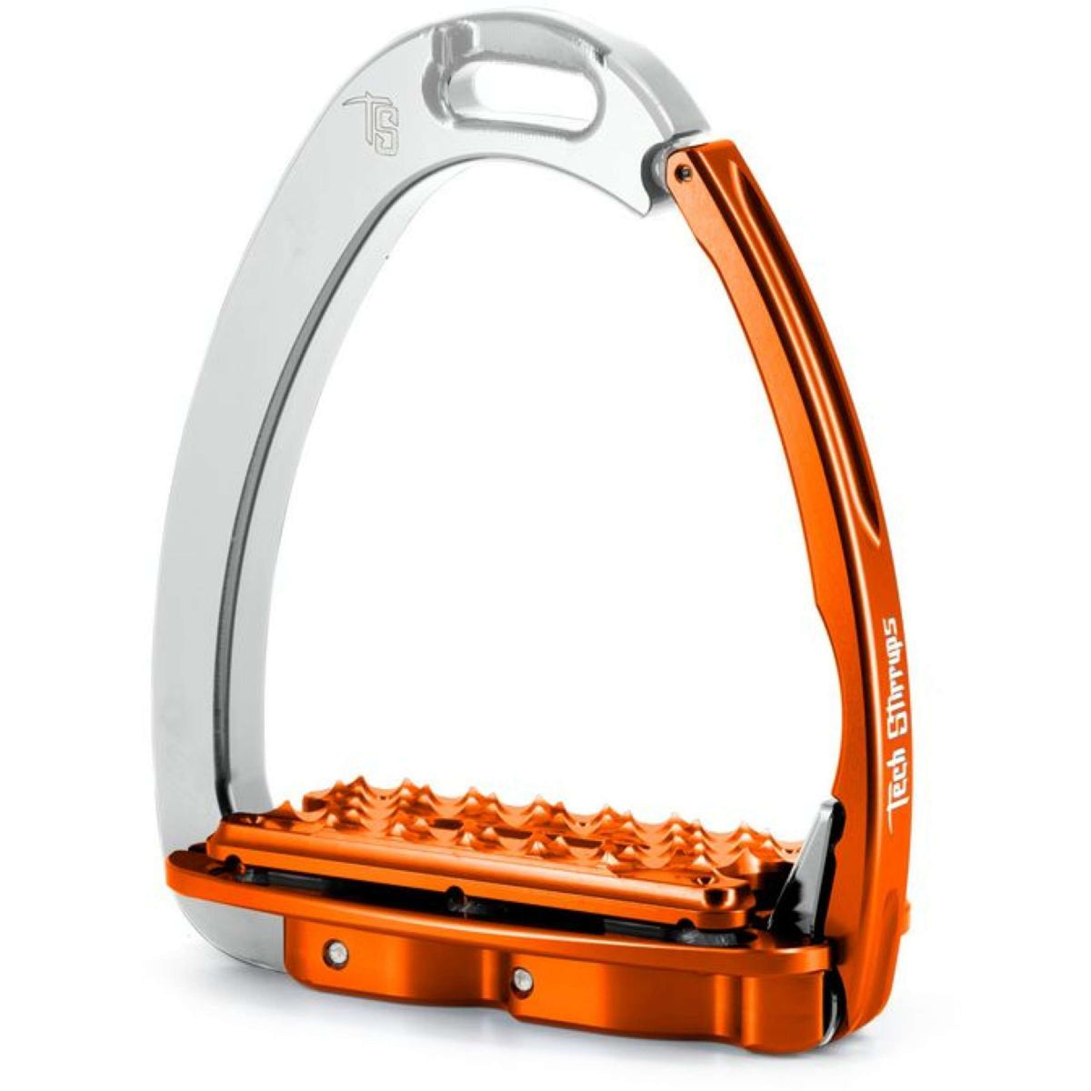 Tech Stirrups Stirrups Venice Plus EVO Silver/Orange