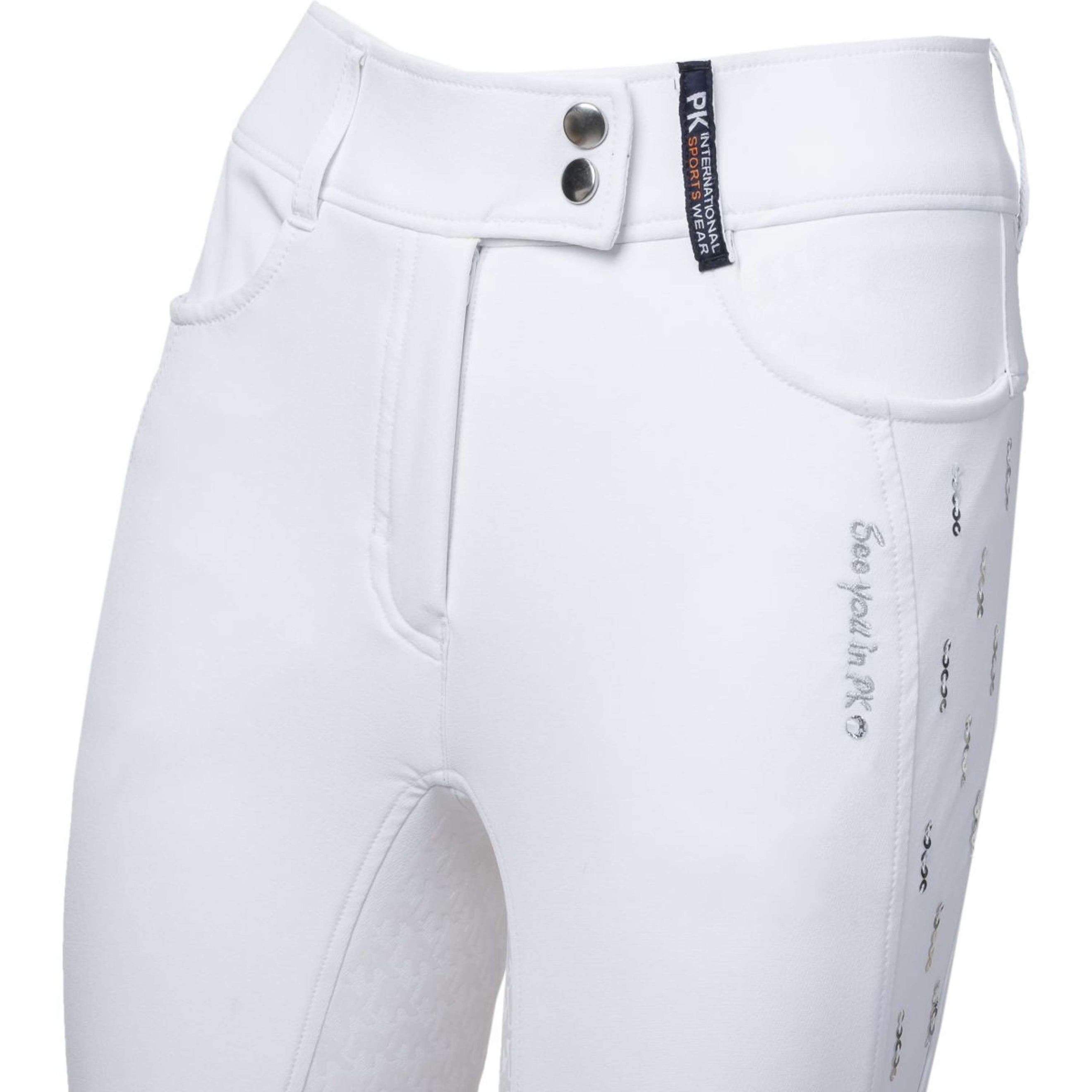 PK Breeches Toulouse Full Grip White