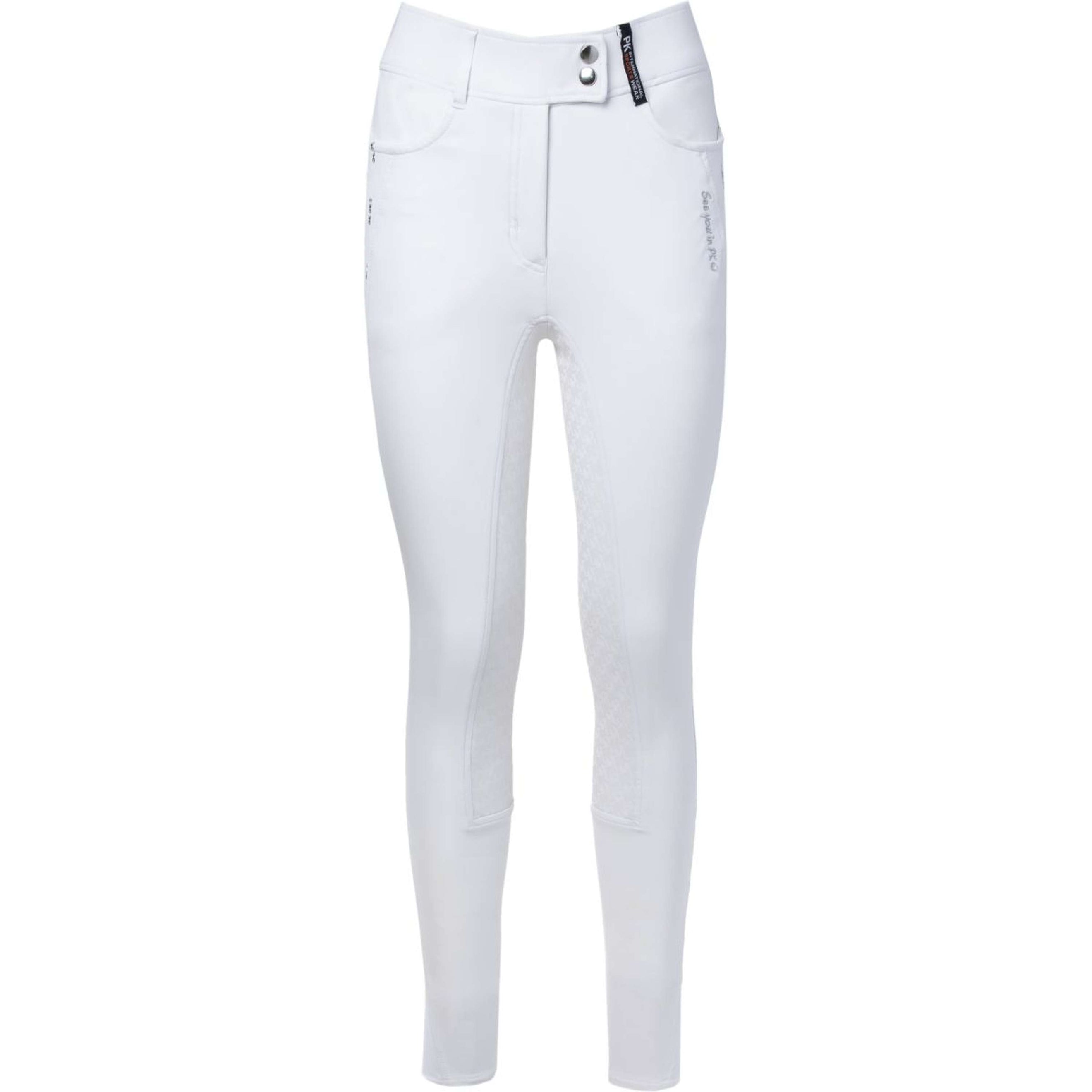 PK Breeches Toulouse Full Grip White