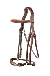 Trust Bridle Barcelona brown/gold