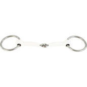 Trust Loose Ring Snaffle Inno Sense Bradoon Jointed Soft 12mm White