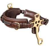 Trust Nose Band Hackamore 16cm brown/gold