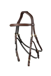 Trust Bridle Hickstead brown/gold