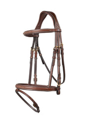 Trust Bridle Knokke brown/gold