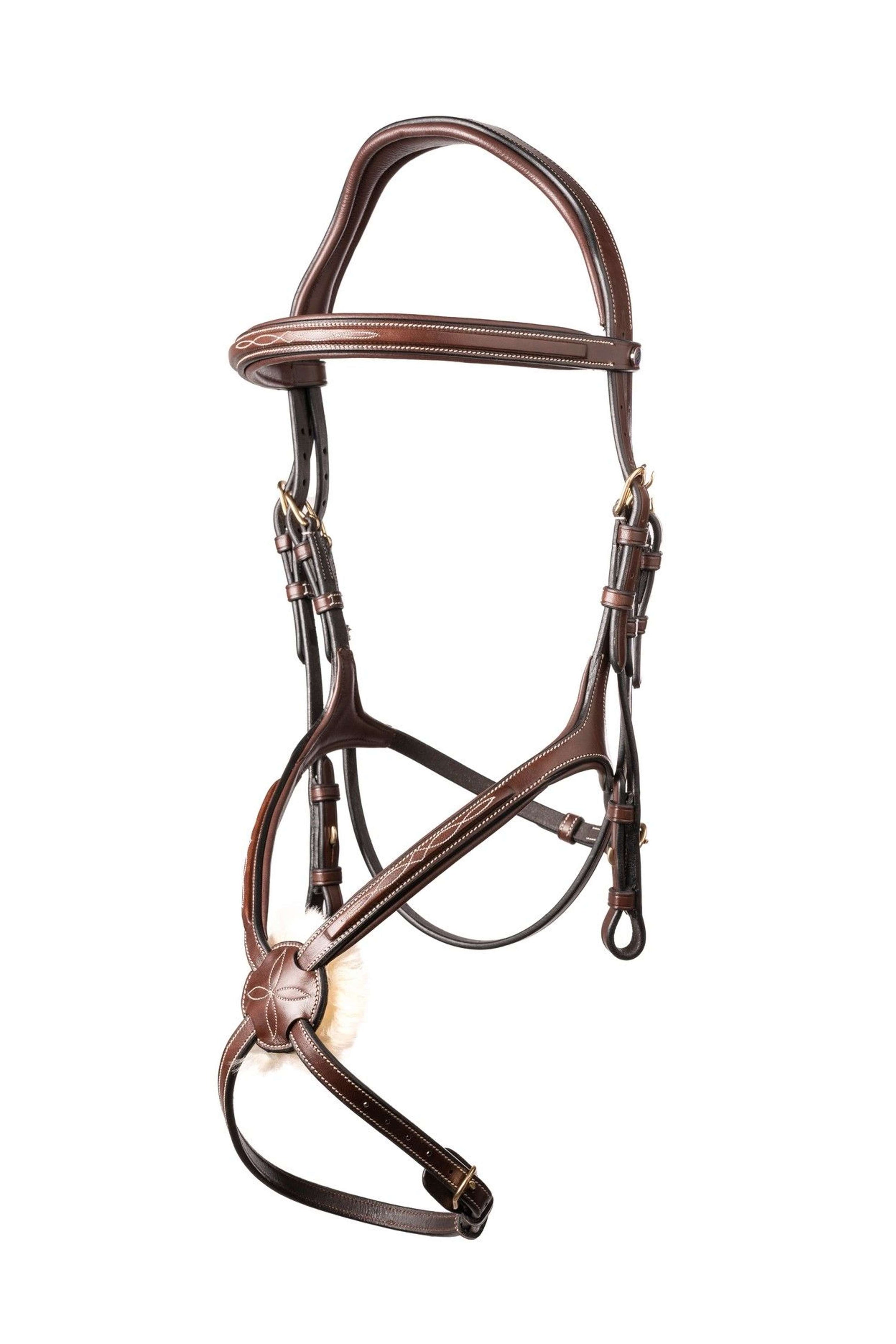 Trust Bridle Oslo brown/gold