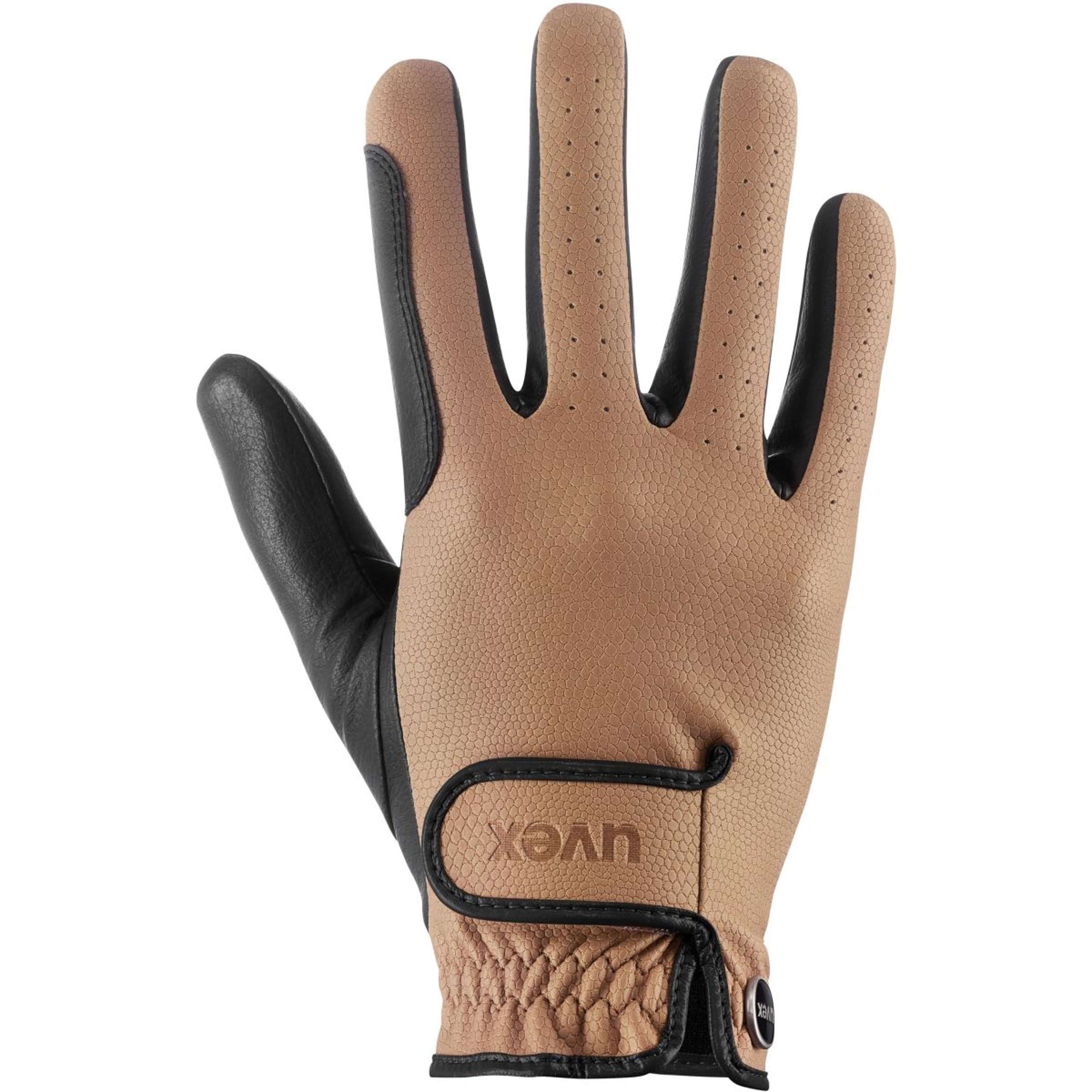 Uvex Riding Gloves Tensa II Caramel/Black