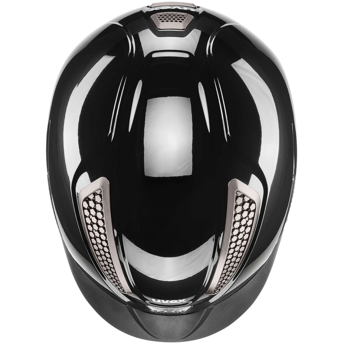 Uvex Cap Perfexxion III Shiny Black