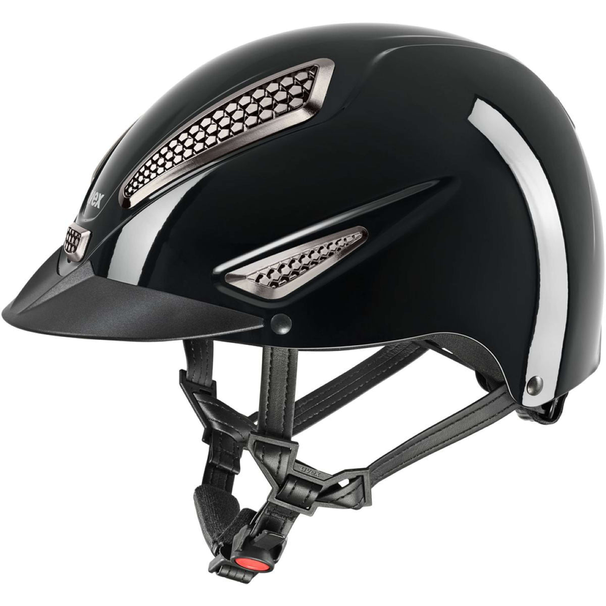 Uvex Cap Perfexxion III Shiny Black