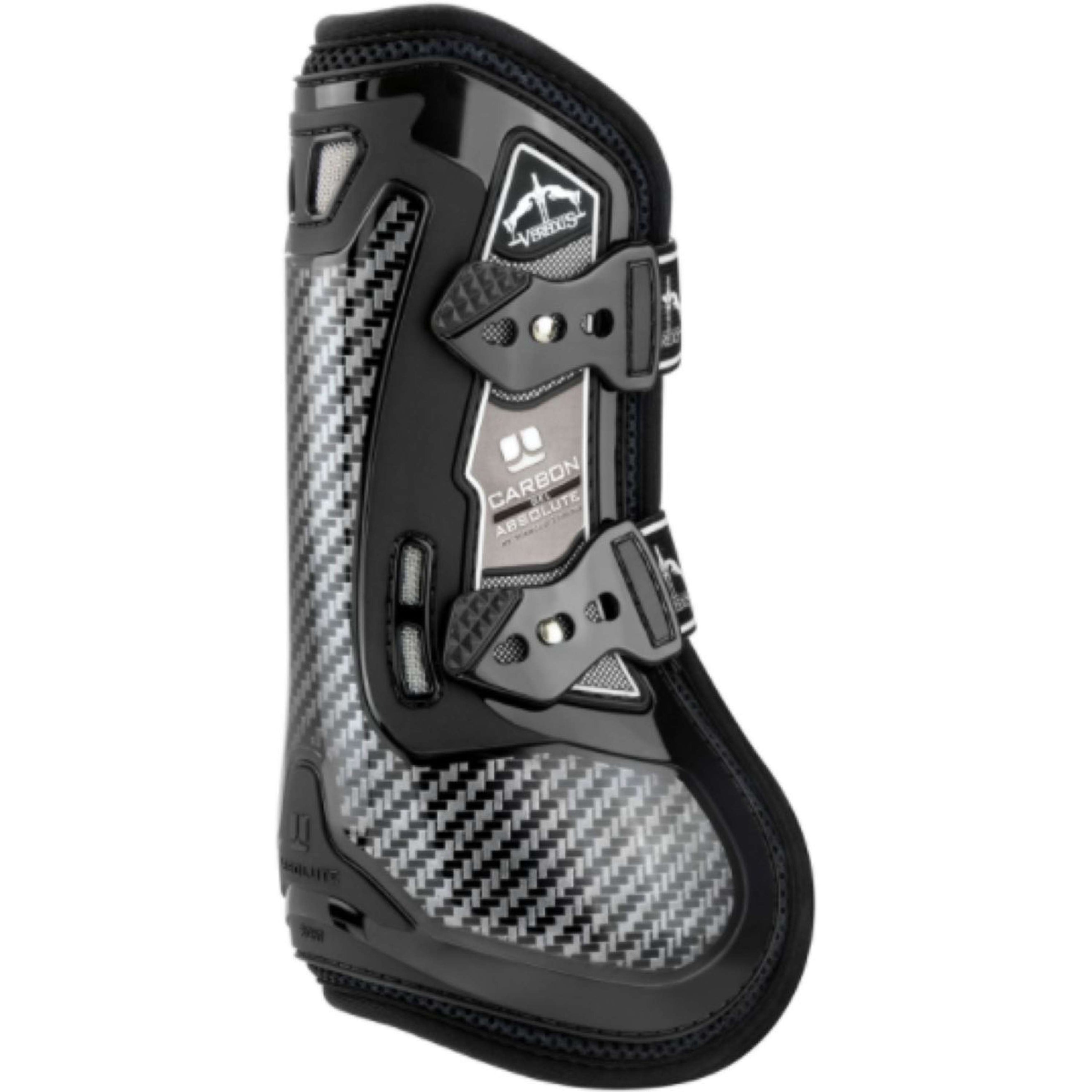 Veredus Tendon Boots Carbon Gel Absolute Front Black Veredus Tendon Boots Carbon Gel Absolute Front Black