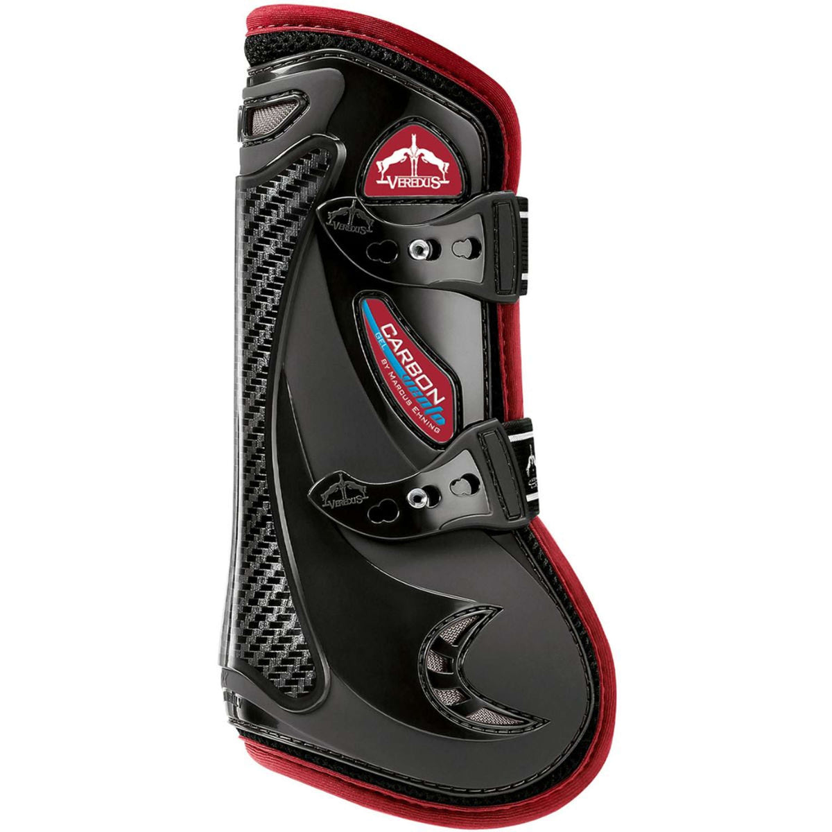 Veredus Tendon Boots Carbon Gel Vento Front Bordeaux