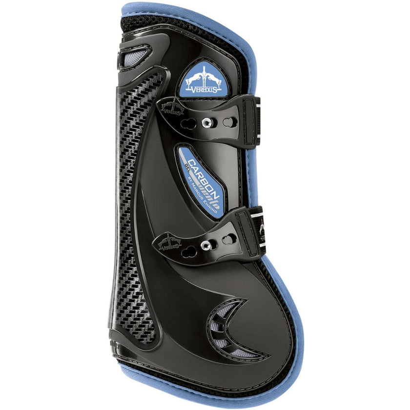 Veredus Tendon Boots Carbon Gel Vento Front Lightblue